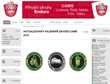 Tablet Screenshot of motocams.cz